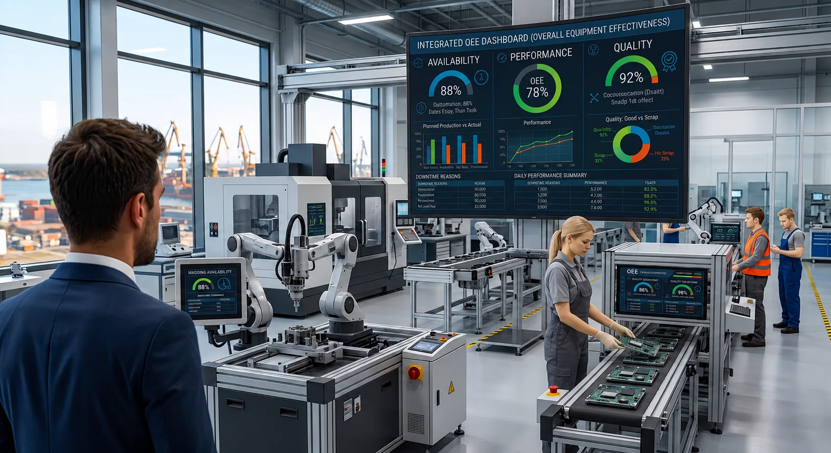 OEE - Overall Equipment Effectiveness, Wskaźnik efektywności maszyn, urządzeń